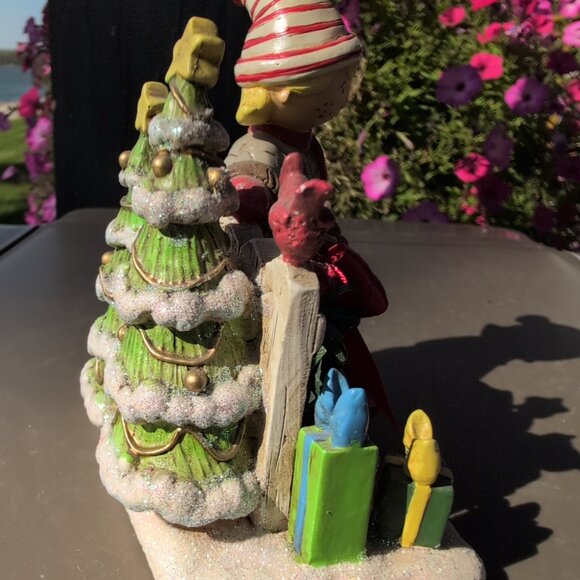 New Home Garden Pals National Home Gardening Club Christmas Girl Figurine - Picture 3 of 6